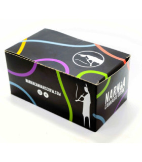 Box Infiorescenze di Cannabis light CBD selezionate da Narnia Cannabis Crew, con aroma fresco e sapore intenso.