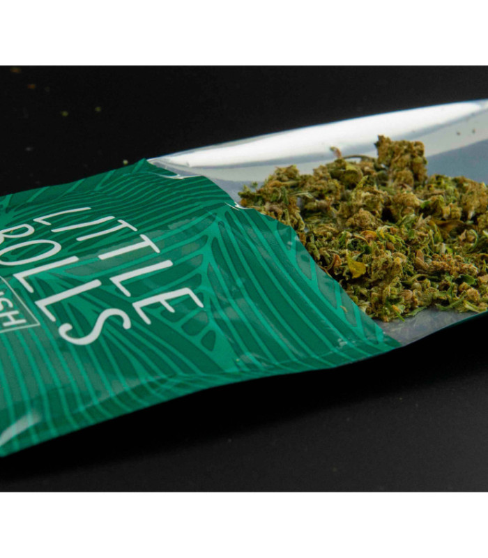 Little Rolls OG Kush, trinciato di Erba light CBD prodotto da Narnia Cannabis Crew, con aroma fresco e sapore intenso.