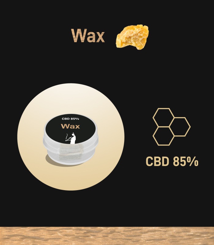 infografica Wax hashish legale cbd Narnia Cannabis