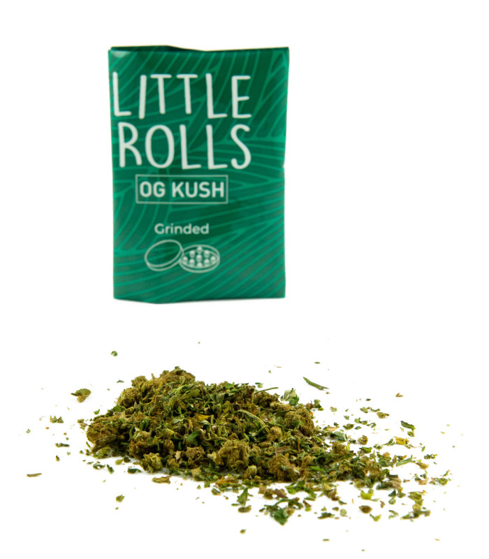 Little Rolls, trinciato di Cannabis light CBD prodotto da Narnia Cannabis Crew in comodo pacchetto da 5g