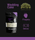 Infografica Small Buds e pop corn di canapa legale Wedding Cake. I migliori fiori piccoli di cannabis light