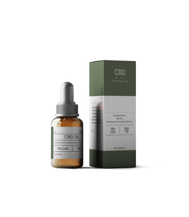 Olio CBD 10% full-spectrum di alta qualità di Narnia Cannabis Crew, ideale per il benessere quotidiano