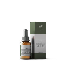 Flacone di Olio CBD 25% concentrato di Narnia Cannabis Crew, perfetto per un supporto intenso