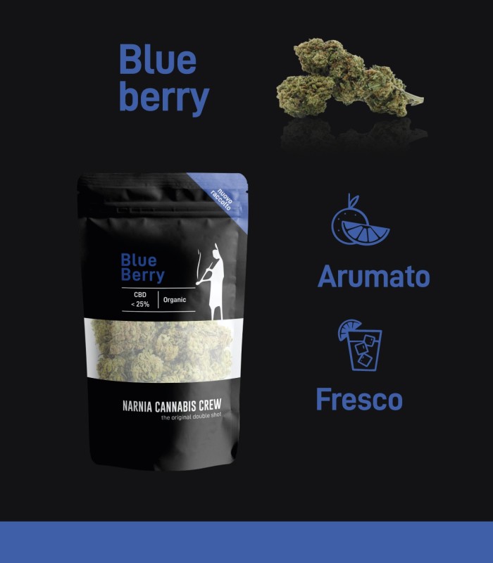 Blue Berry - Cannabis Light 100% legale e naturale | Narnia Cannabis